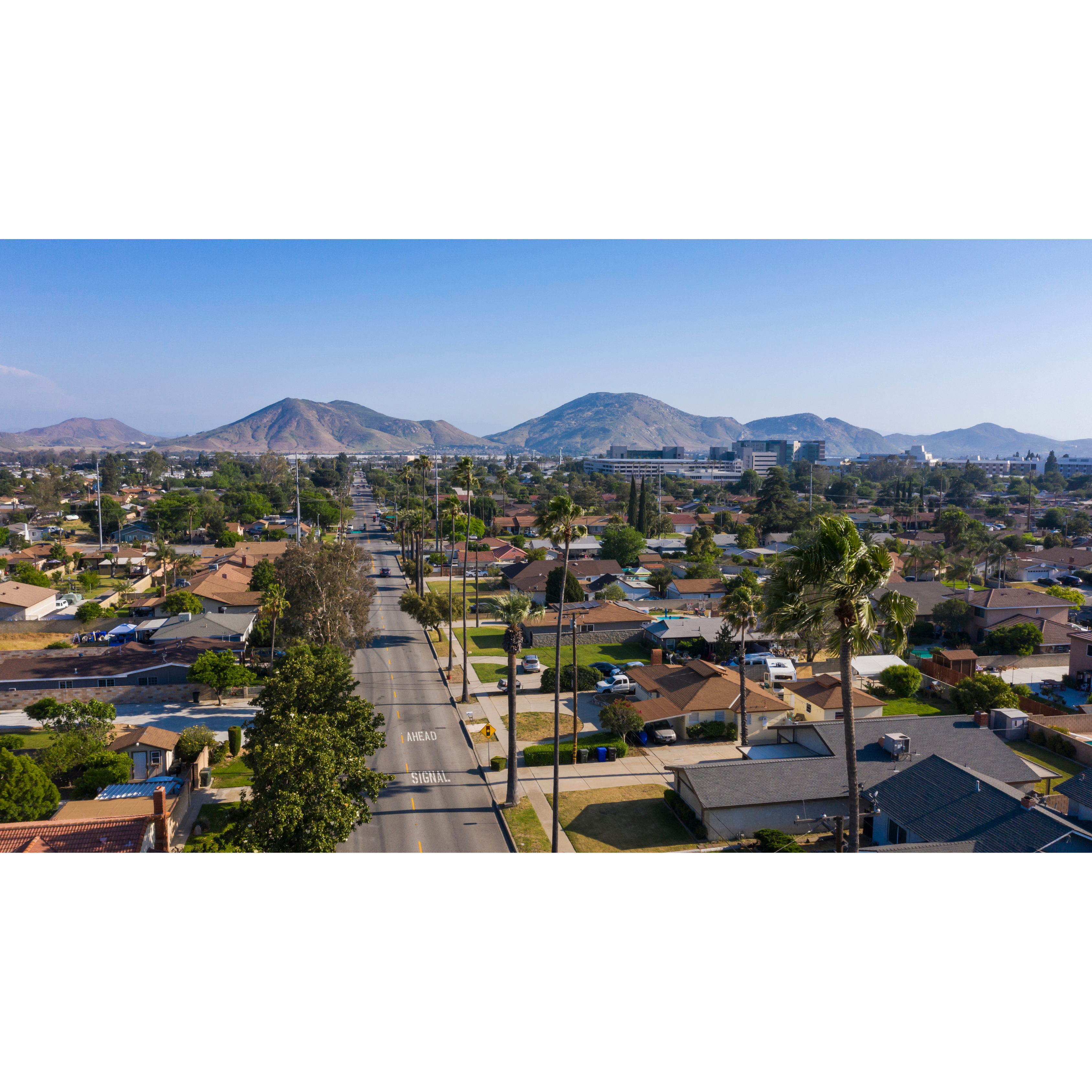 Fontana California Skyline