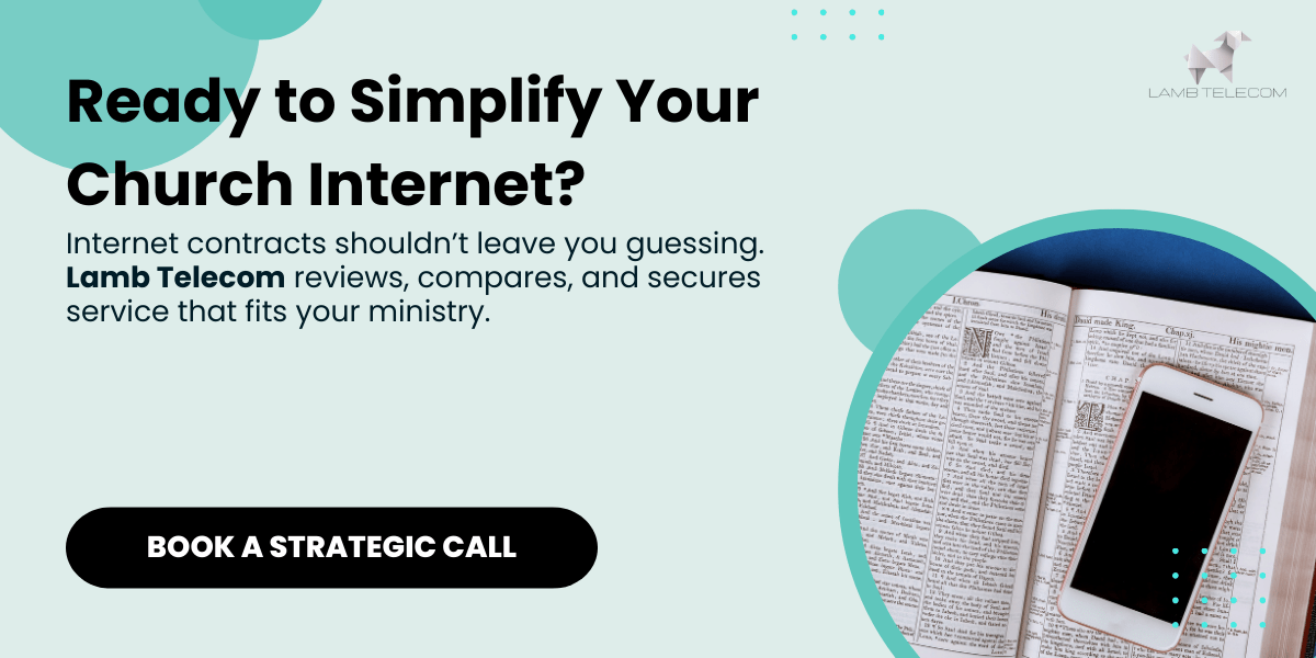 Get Church Internet Confidence with Lamb Telecom